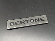 BERTONE 70MM LOGO SIGLA