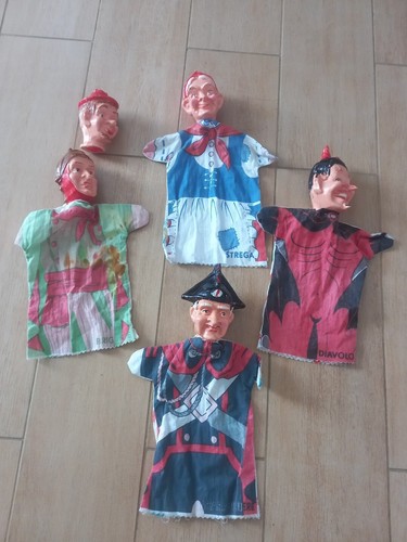 Vintage lotto burattini - vintage,