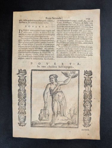 Poverta novissima iconologia - poverta,,