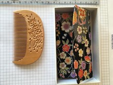 Japanese  Kushi Kyoto Geisha kimono Hair Ornament Japan Vintage Antique