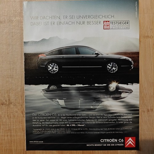 Pubblicità citroen auto - citroen, c6