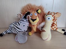 3 Peluche Madagascar 2010 -