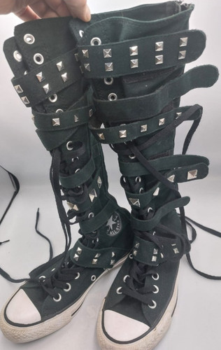 Stivali ginocchio converse - stivali,