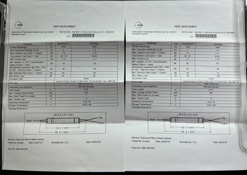 Afr pmtibp 1545nm - 1545nm, pm