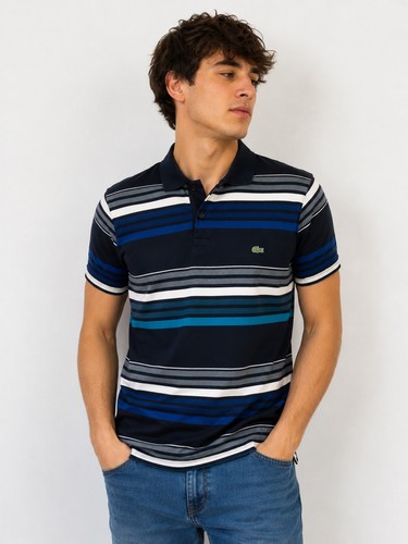 Polo lacoste uomo blu - polo, m