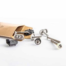 Bulloni aletta a fessura dritta M5 bulloni a pinna - opzioni di misura disponibili