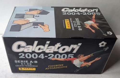 Box calciatori panini 2004 - calciatori,