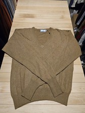 MAGLIONE PULLOVER UOMO 100% PURO CASHMERE L YVES SAINT LAURENT KASMIR CACHEMIRE 