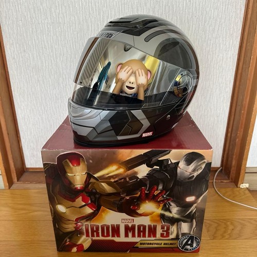 Casco moto integrale marvel - casco,