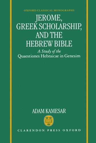 Jerome greek scholarship - jerome,, scholarship,