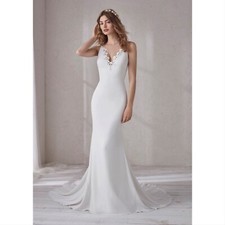 Pronovias Manon Crepe Mermaid
