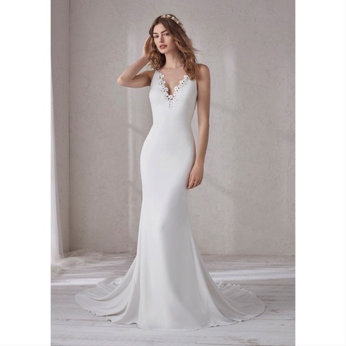 Pronovias manon crepe mermaid - crepe,