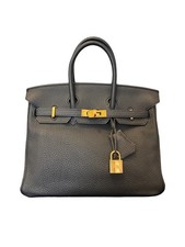 Hermes Birkin 25 Togo Black in