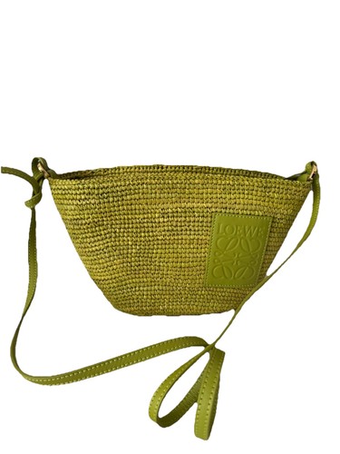 Loewe slit rafia cestino - loewe,