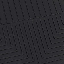 Tappetini auto gomma neri - in,