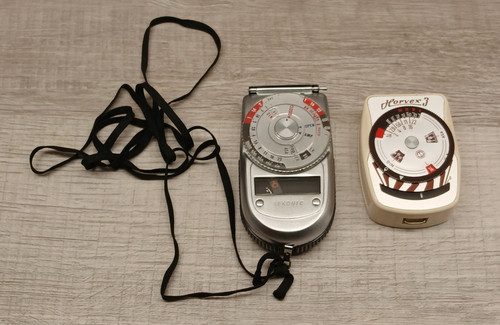 Lotto misuratori luce vintage