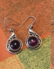 orecchini argento 925 vintage