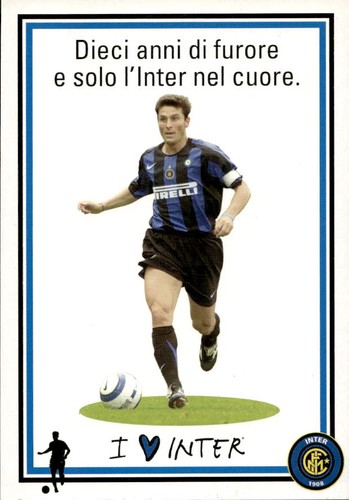 Cartolina calcio calciatore