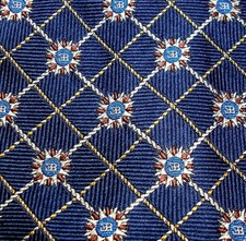 CRAVATTA CRAVATTA USATA COLLEZIONE EB di ETTORE BUGATTI