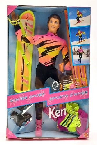 Bambola barbie ken - barbie, sci