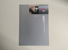 Depliant brochure Mitsubishi L200 - 2005