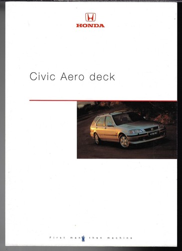 Honda civic aerodeck 1998 - aerodeck, uk