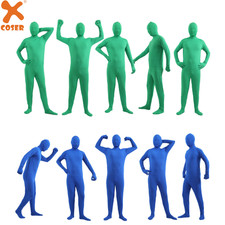 Costume da festa vestito abito morph invisibile adulti bambini tuta intera spandex