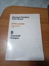 Diritto penale. Parte generale. Giovanni Fiandaca, Enzo Musco. 1997. VOLUME 1