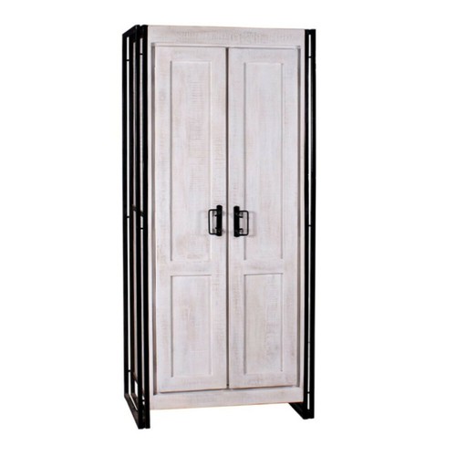 Armadio ante legno metallo - legno,