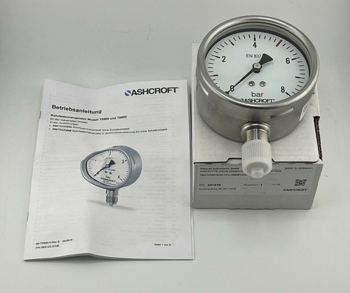 Ashcroft t5500 t6500 manometro - ashcroft,