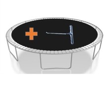 Tappetino per trampolino telo