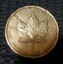 5 DOLLARI ARGENTO PURO DA UN