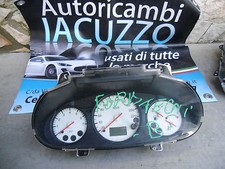 CONTACHILOMETRI STRUMENTO TACHIMETRO BIANCO FIESTA TECHNO BENZINA
