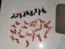 Subbuteo 9 spettatori dipinti