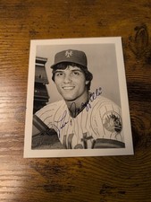  Fotografia autografata Lee Mazzilli New York Mets - senza certificato di autenticità 