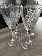 4 bicchieri da vino vintage