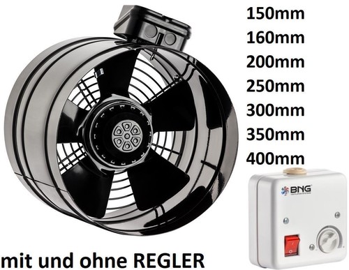 Ventilatore tubolare assiale