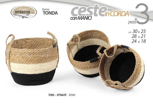 Ceste cesta portabiancheria - 3,