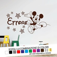 Adesivo Murale Nome TOPOLINO