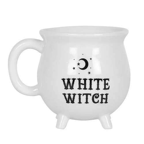 Tazza calderone strega bianca - calderone,