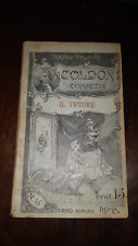 LIBRO:"teatro Italiano" Goldoni Carlo -1891 IL TUTORE  - N.45
