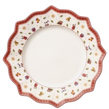 Piatto Piano Bianco del Natale