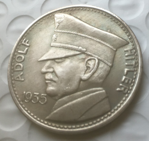 Moneta tedesca adolf - adolf, hitler
