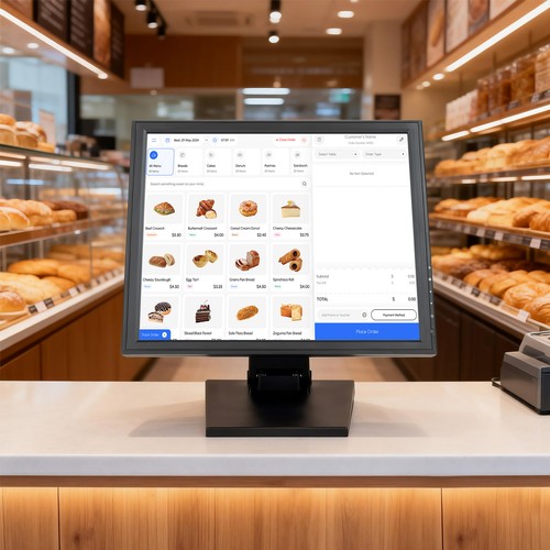Monitor lcd touchscreen - monitor, 17"