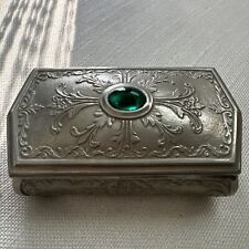 Scrigno Porta Gioie Metallo Vintage