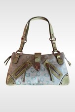 Borsa GUESS Vintage Green Pitone Rara e Ricercata Anni 90 Y2K - Collezionismo