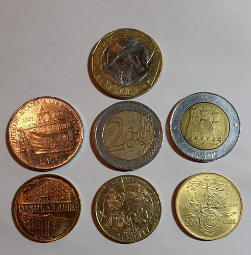 Monete lire 1000 euro san - monete,