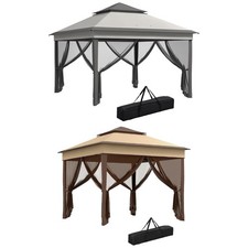 Outsunny Gazebo 3x3 Regolabile