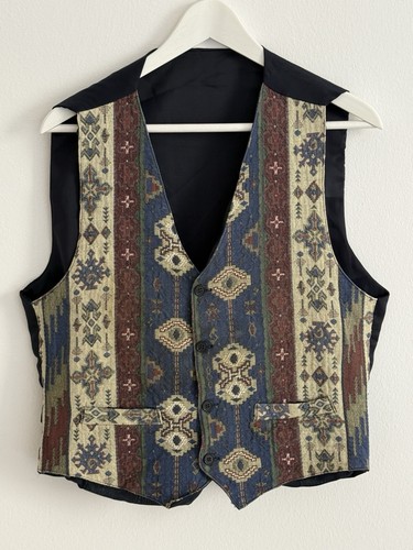 Gilet vintage azteco boho