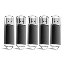 Set 5 chiavette USB 2.0 nere